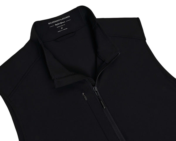 The Boyd Vest: Black