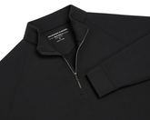 The Westland Quarter-Zip: Black