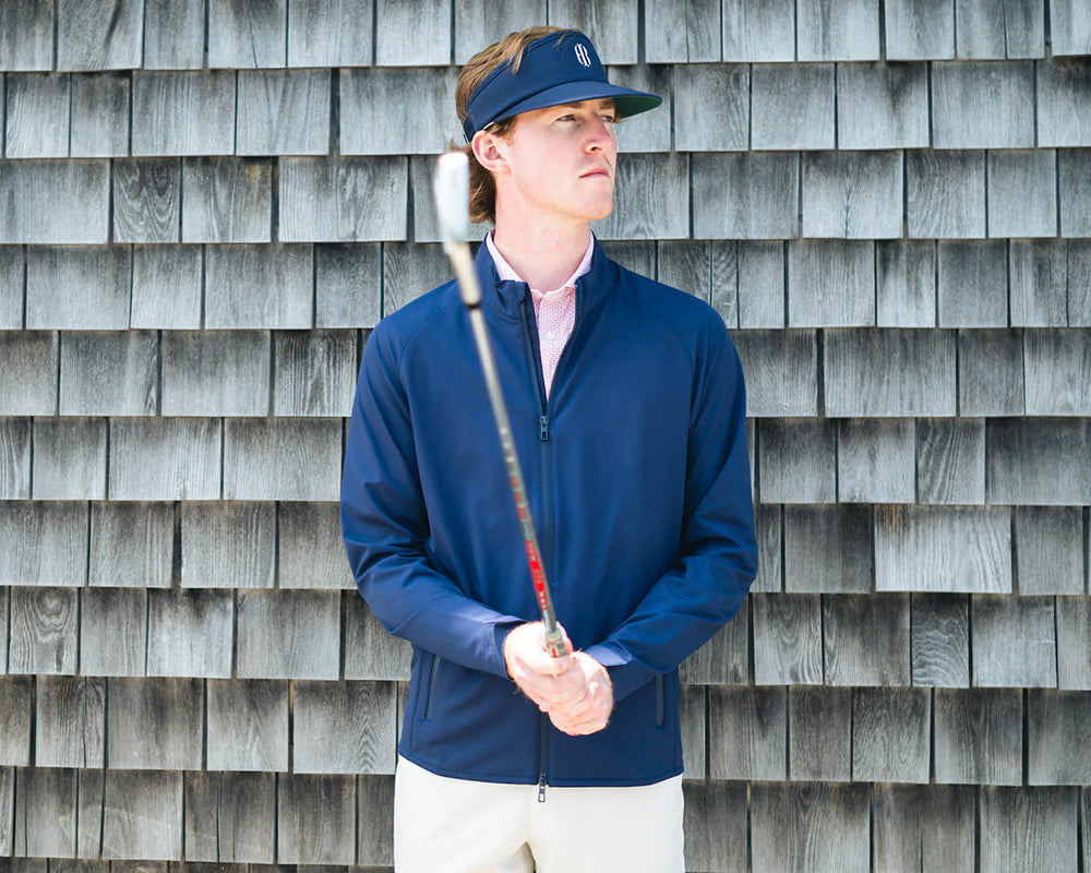 Men's Dark Blue Jacket Holderness & Bourne