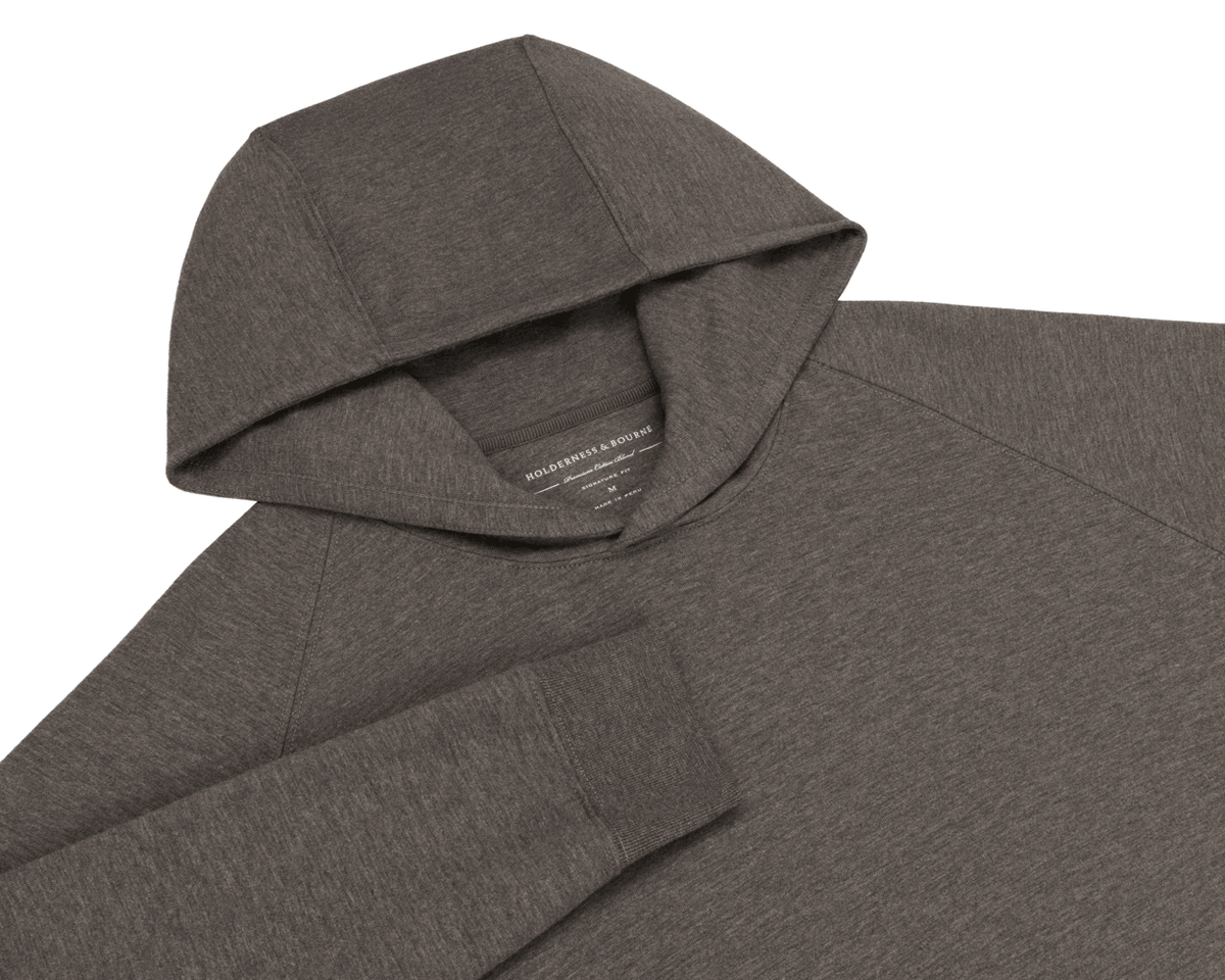 The Lawson Hoodie: Heathered Driftwood