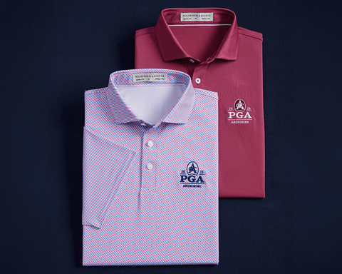 2026 PGA Championship Norman Shirt: Cabernet & Horizon Blue