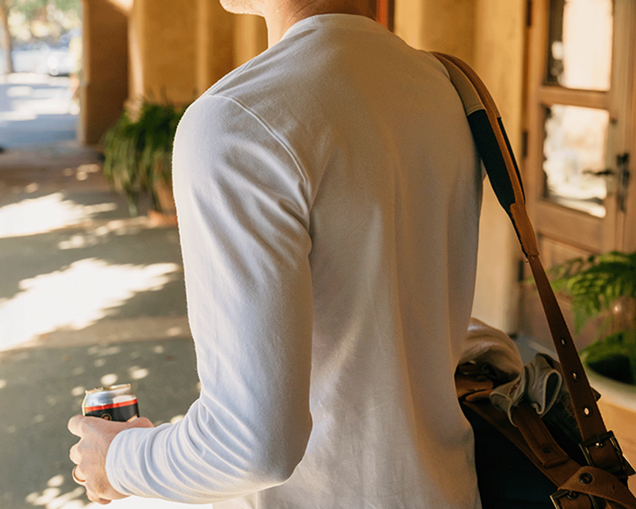 The Montague Long Sleeve T-Shirt: White