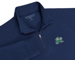 University of Notre Dame Westland Quarter-Zip: Navy