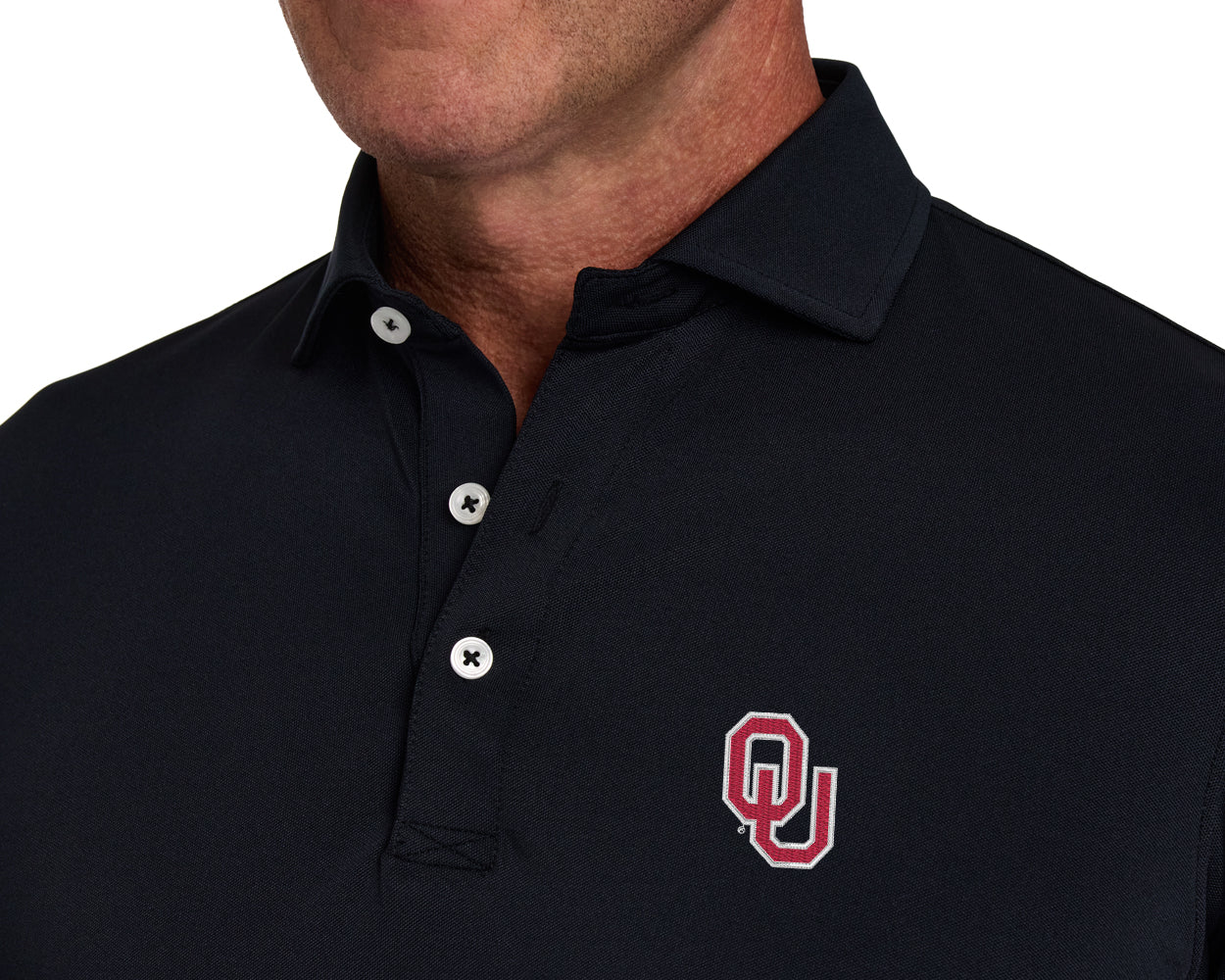 University of Oklahoma Macdonald Shirt: Black