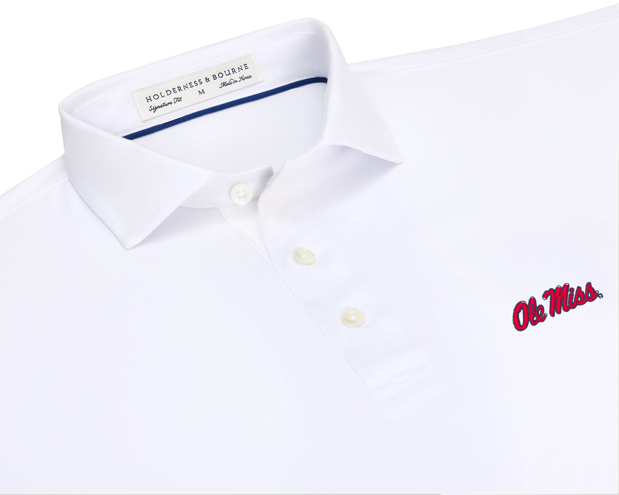 University of Mississippi Anderson Shirt: White