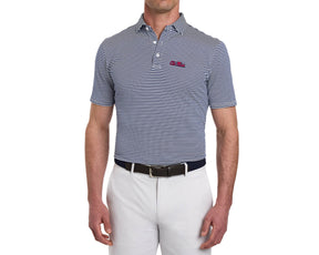 University of Mississippi Maxwell Shirt: Navy & White
