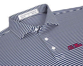 University of Mississippi Maxwell Shirt: Navy & White