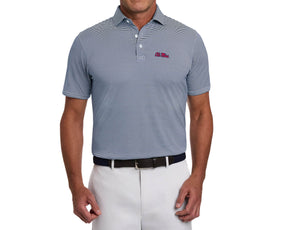 University of Mississippi Perkins Shirt: Navy & White