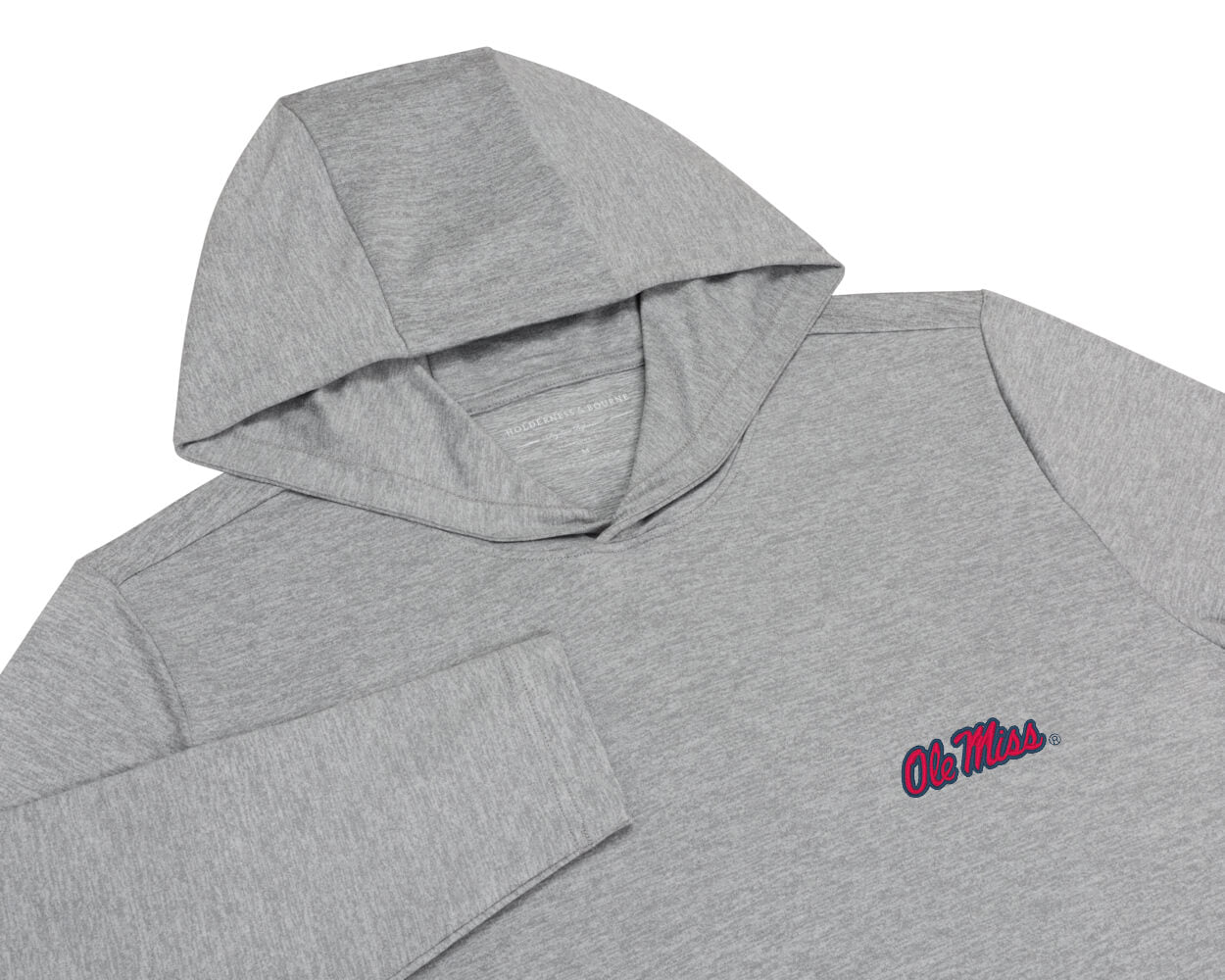 University of Mississippi Stowe Hoodie: Heathered Gray