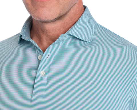 The Perkins Shirt: Harbor & White