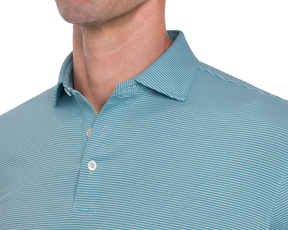 The Burke Shirt: Harbor & White