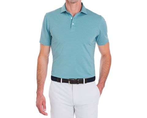 The Springer Shirt: Harbor/White/Maidstone Blue