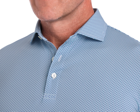 The Davis Shirt: Harbor & Maidstone Blue