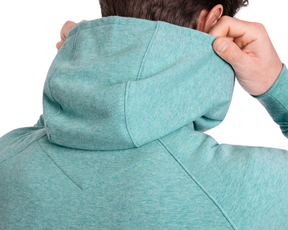 The Lawson Hoodie: Heathered Harbor
