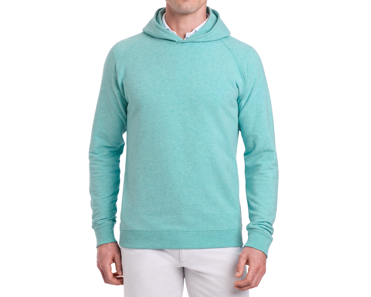 The Lawson Hoodie: Heathered Harbor