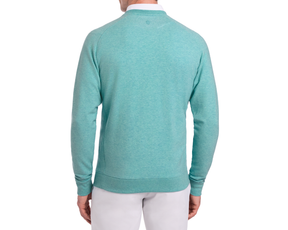 The Kennedy Crewneck: Heathered Harbor