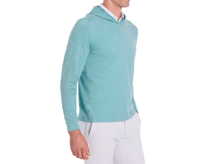 The Stowe Hoodie: Heathered Harbor