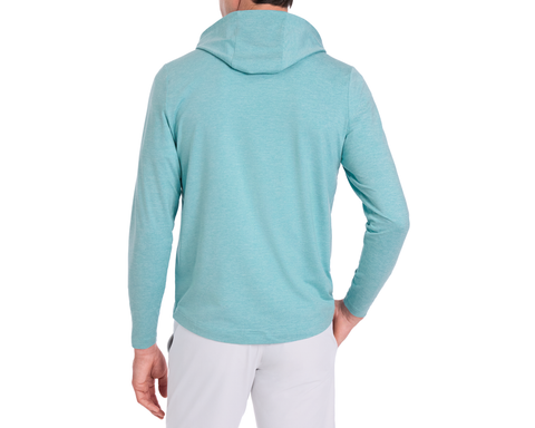 The Stowe Hoodie: Heathered Harbor