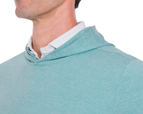 The Stowe Hoodie: Heathered Harbor