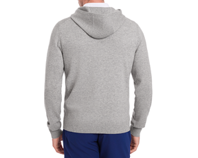 The Logan Hoodie Sweater: Heathered Gray