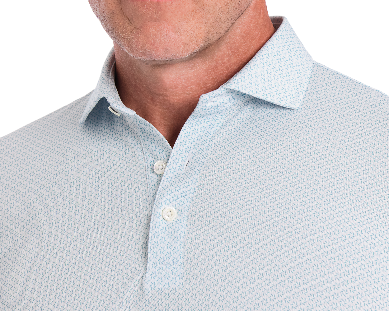 The Warren Shirt: Harbor & White