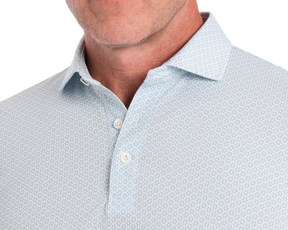 The Warren Shirt: Harbor & White