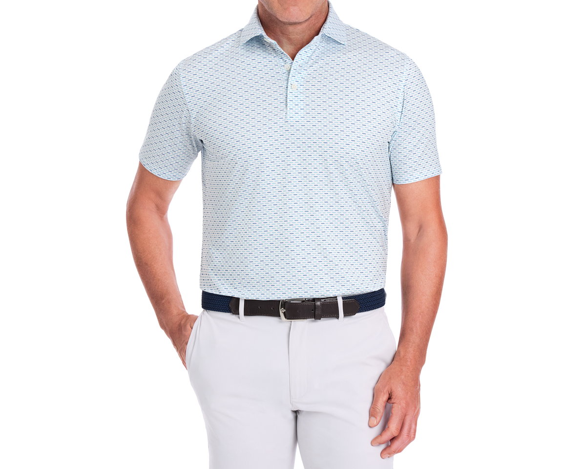 The James Shirt: Harbor & Maidstone Blue