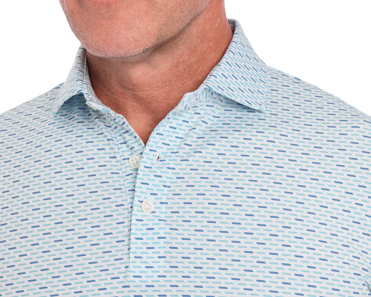 The James Shirt: Harbor & Maidstone Blue
