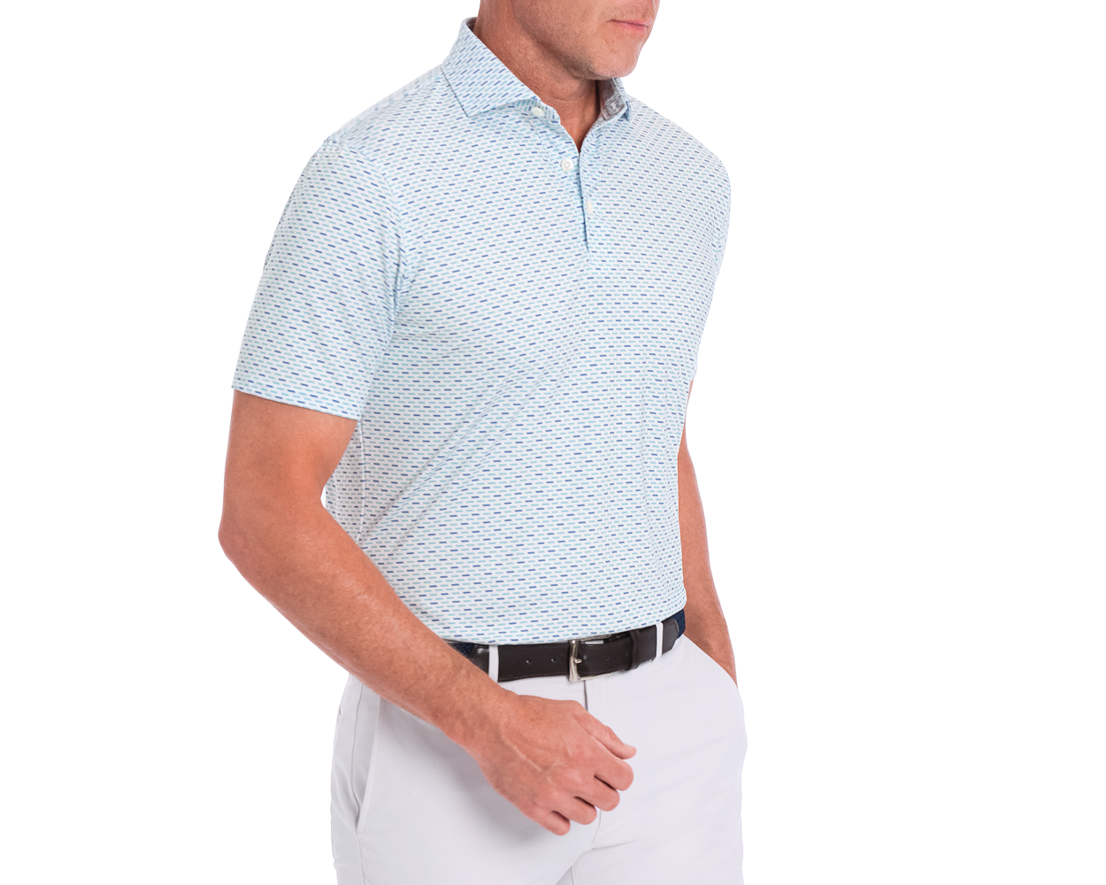 The James Shirt: Harbor & Maidstone Blue