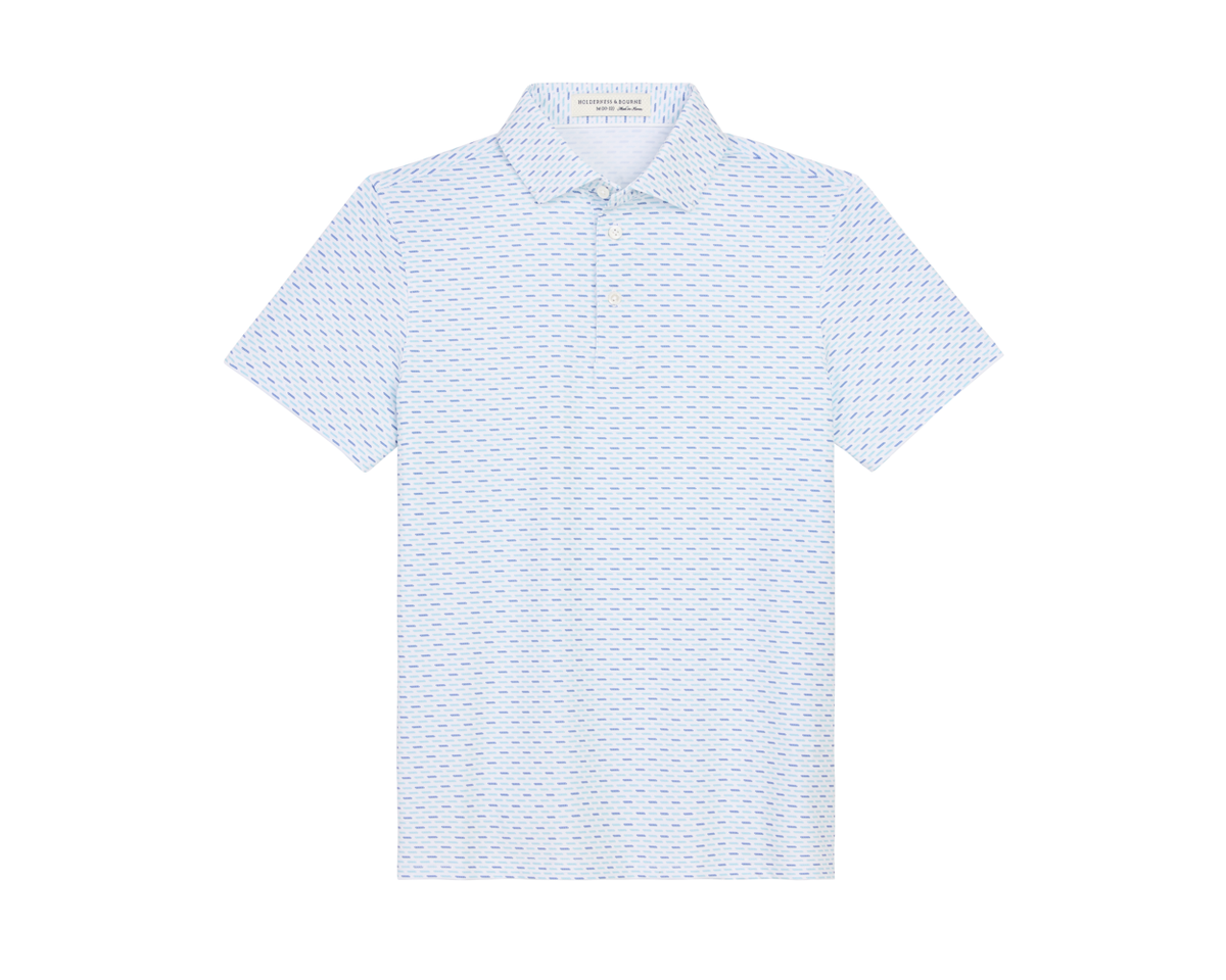 The James Boys Shirt: Harbor & Maidstone Blue