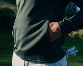 The Rodgers Quarter-Zip: Cypress