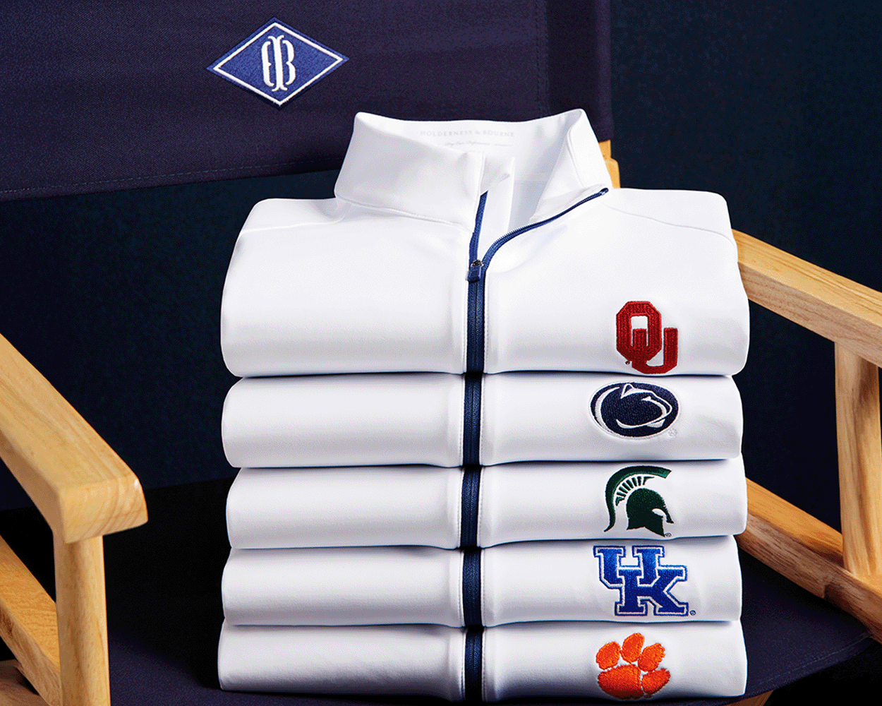University of Kentucky Rodgers Quarter-Zip: White