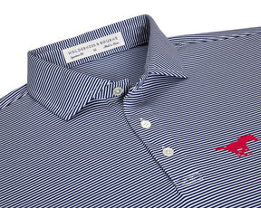 Southern Methodist University Perkins Shirt: Navy & White