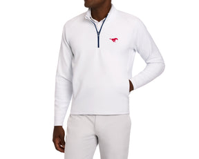 Southern Methodist University Rodgers Quarter-Zip: White