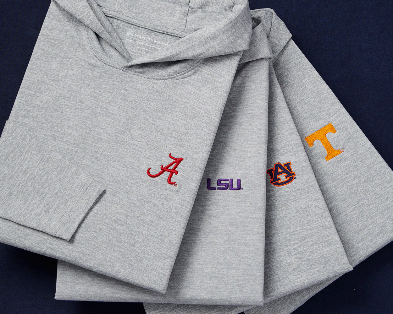 University of Alabama Stowe Hoodie: Heathered Gray