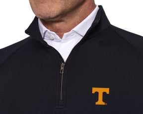 University of Tennessee Westland Quarter-Zip: Black