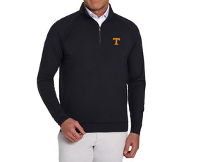 University of Tennessee Westland Quarter-Zip: Black
