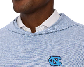 University of North Carolina Hamilton Hoodie: Pacific Blue & White