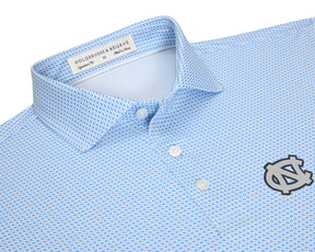 University of North Carolina Norman Shirt: Vista Blue & Horizon Blue