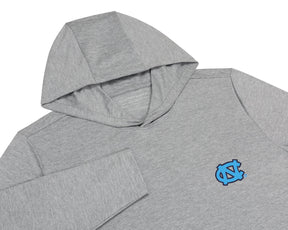 University of North Carolina Stowe Hoodie: Heathered Gray