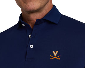 University of Virginia Macdonald Shirt: Navy