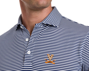 University of Virginia Maxwell Shirt: Navy & White