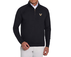 Vanderbilt University Westland Quarter-Zip: Black