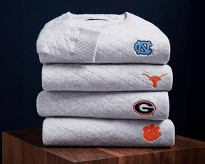 University of North Carolina Ward Crewneck Sweater: Heathered Gray