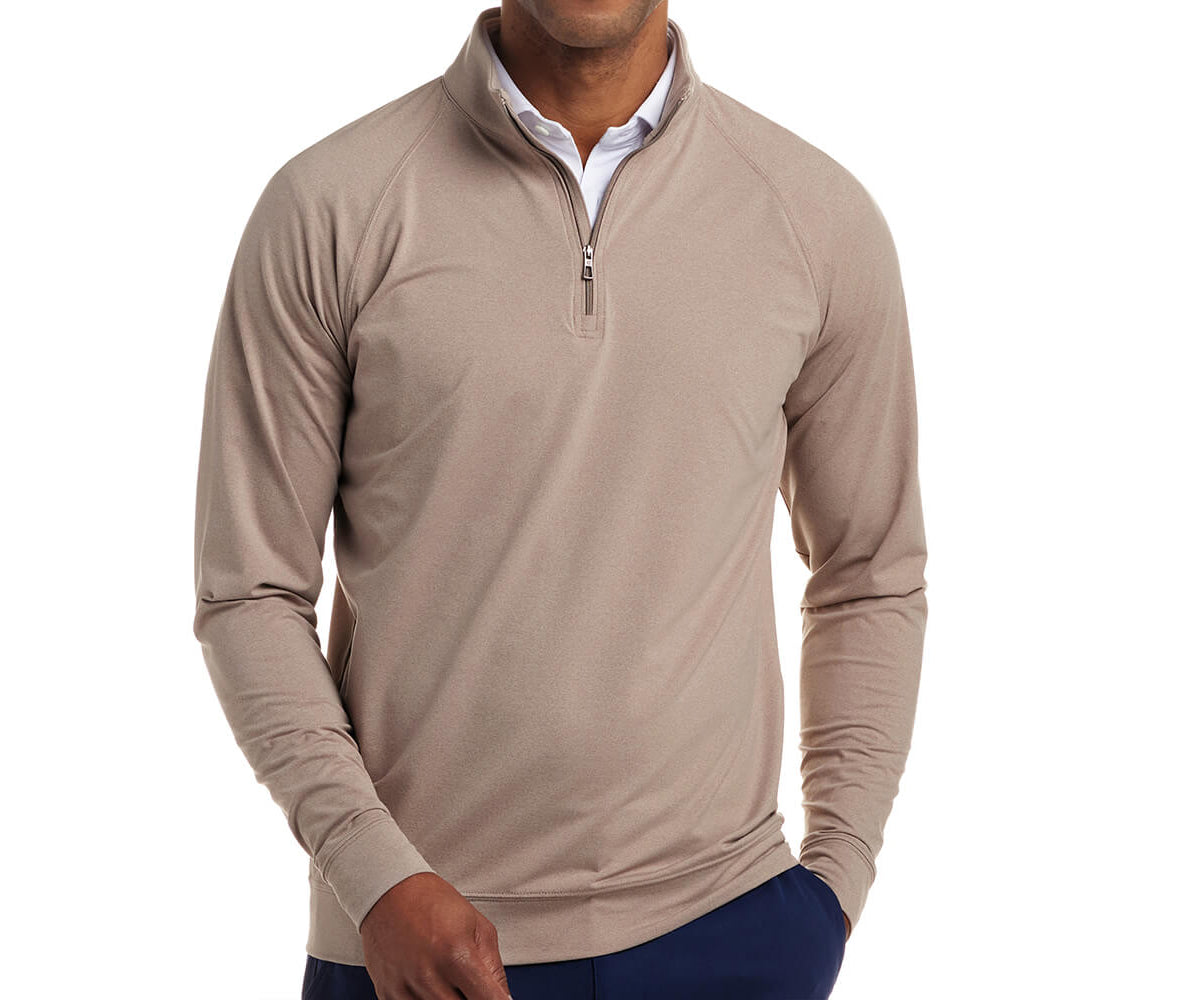 The Westland Pullover: Heathered Fescue