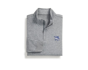 Yale Golf Course Harper Pullover: Heathered Gray