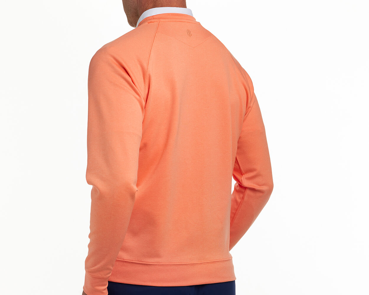 The Betts Pullover: Heathered Sunset