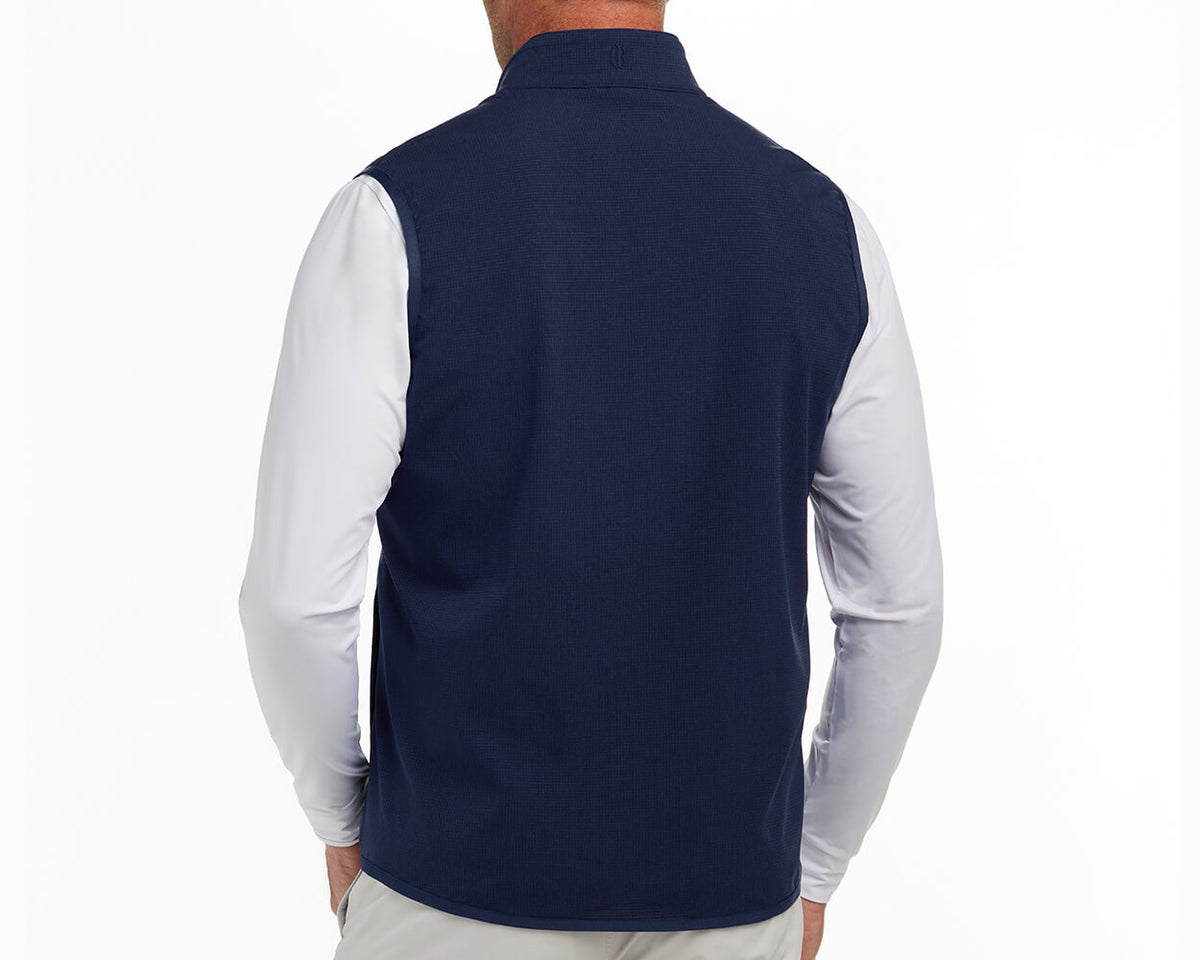 Navy Activewear Vest Holderness & Bourne