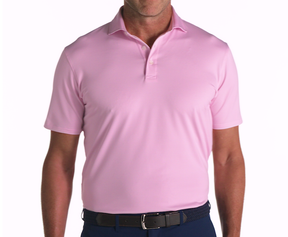 The Perkins Shirt: Scotch Pink & White