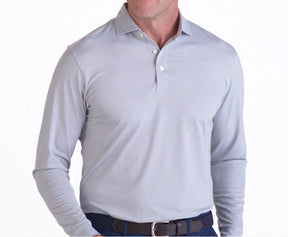 The Burke Shirt: Gray & White